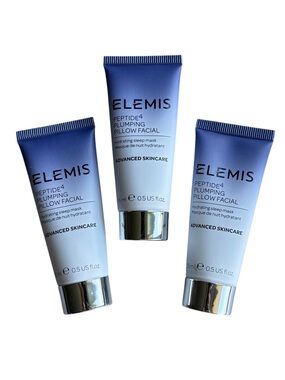 Elemis Peptide4 Plumping Pillow Facial Hydrating Sleep Mask x 3